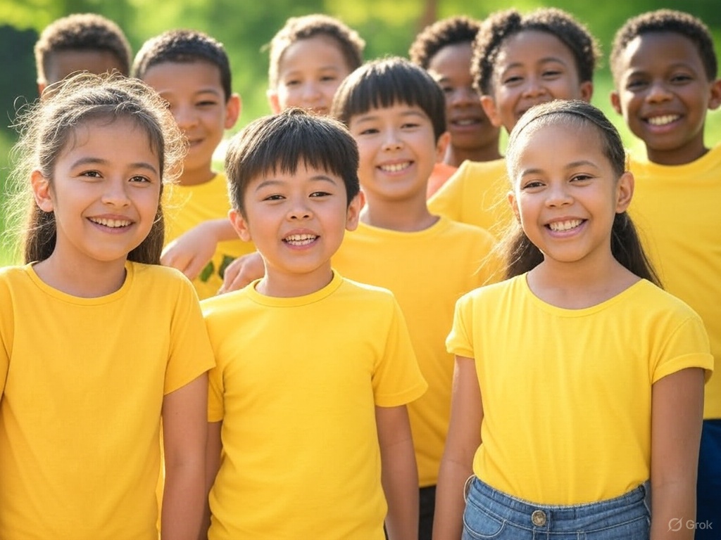 子供たちの画像